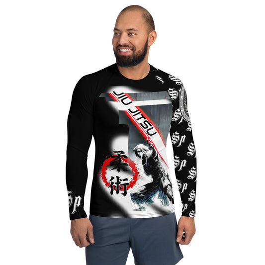 Men's Rash Guard - Power up BJJ